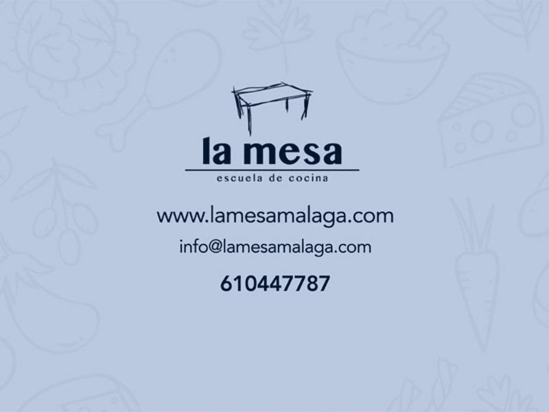 La Mesa, Escuela de cocina en Málaga