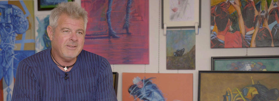 Andrés Mérida, pintor