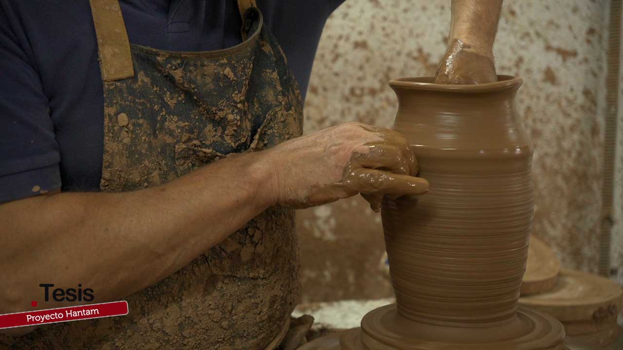 Hantam, cerámica andalusí