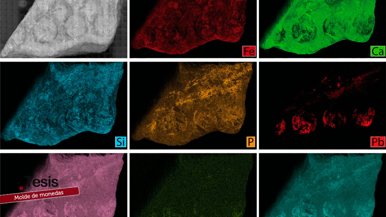 Molde monetario romano de Porcuna