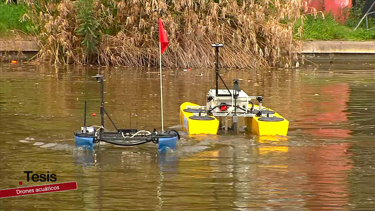Drones acuáticos con inteligencia artificial para monitorizar la calidad del agua