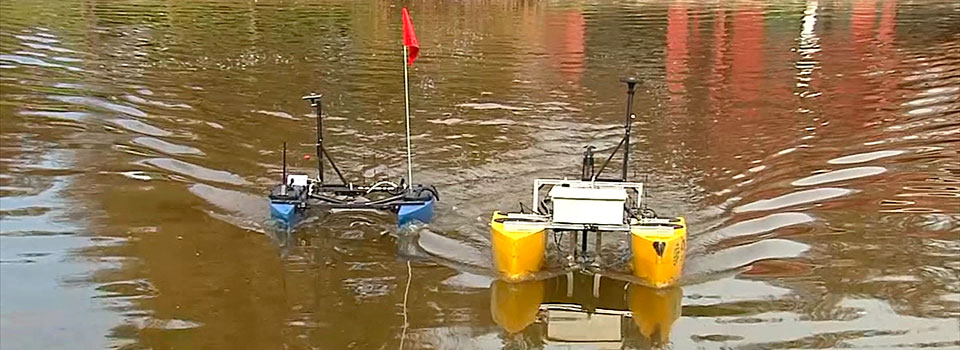 Drones acuáticos con inteligencia artificial para monitorizar la calidad del agua